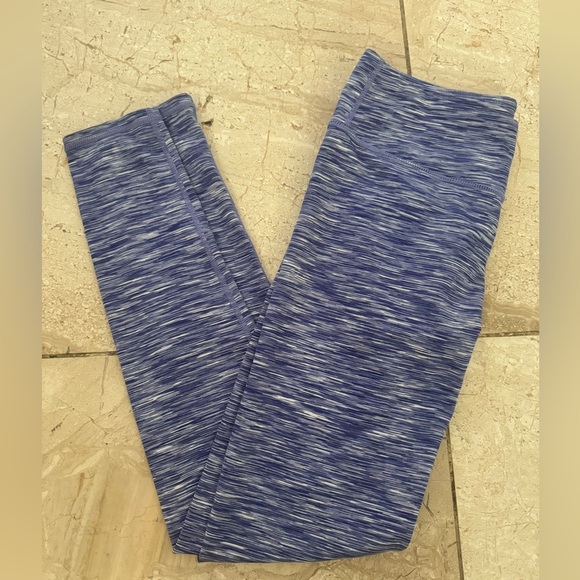 Fabletics Heathered Purple Patterned Leggings size small - Picture 1 of 1
